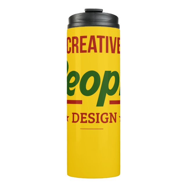 Creative People Design Thermal Tumbler (Front)