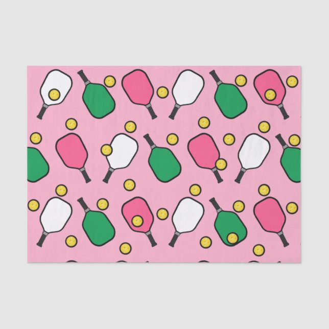 Creative Pickleball Gift Tissue Paper (Front)