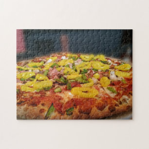 Creative Pizza pattern jigsaw puzzle