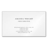 Creative Plain Simple White Attractive Stylish