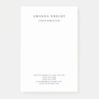 Creative Plain Simple White Attractive Stylish