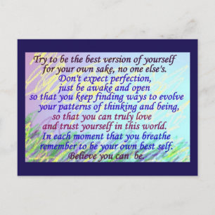Creative Postcard 6 - Best version of Yourself