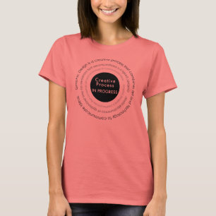 Creative Process in Progress Logo Tshirt