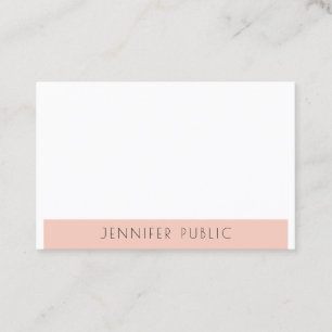 Creative Professional Modern Simple Design Trendy Business Card