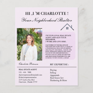 Creative Real Estate Introduction Marketing  Flyer