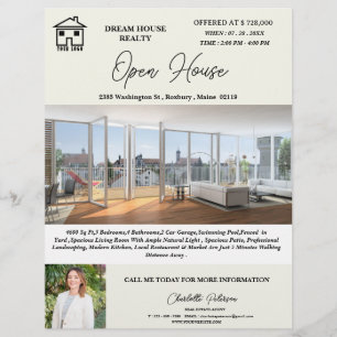 Creative Real Estate Open House  Flyer