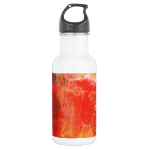 Creative Red Abstract 532 Ml Water Bottle
