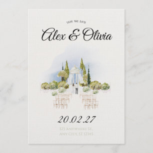 Creative Romantic Wedding Invitation – Personalize
