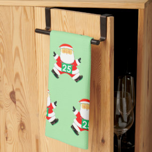 Creative Running Holiday Gift Tea Towel