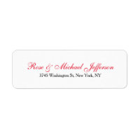 Creative Script Red Black & White Stylish Family
