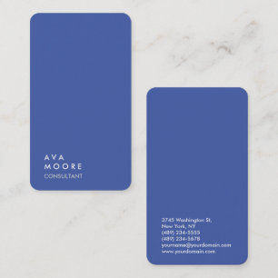 Creative Simple Plain Medium Grey Trendy Business Card
