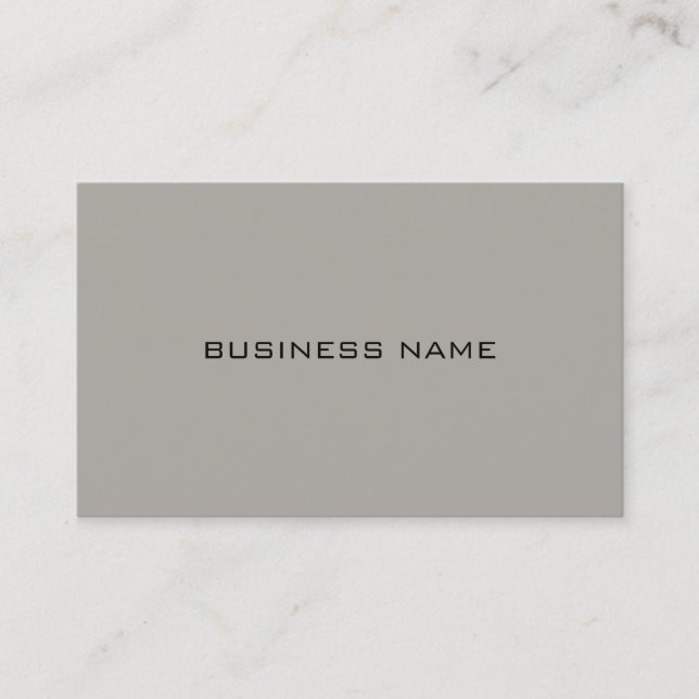 Creative Simple Professional Design Modern Trendy Business Card (Front)