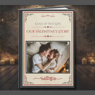 Creative Storybook Photo Husband Valentine’s Day Card