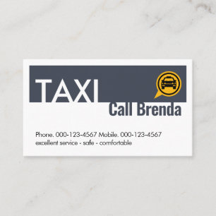 Creative Tax Car Service Blue Layer Business Card