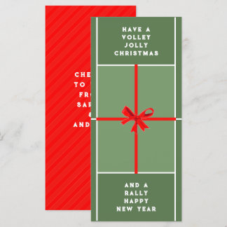 Creative Tennis Christmas Cards