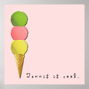 Creative Tennis Poster