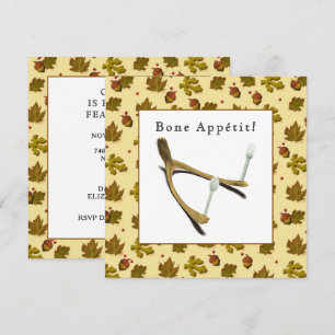 Creative Thanksgiving Invitation