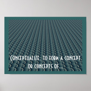 Creative Thinking Design Conceptualise Poster