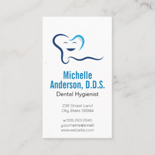 Creative Tooth Logo Business Card