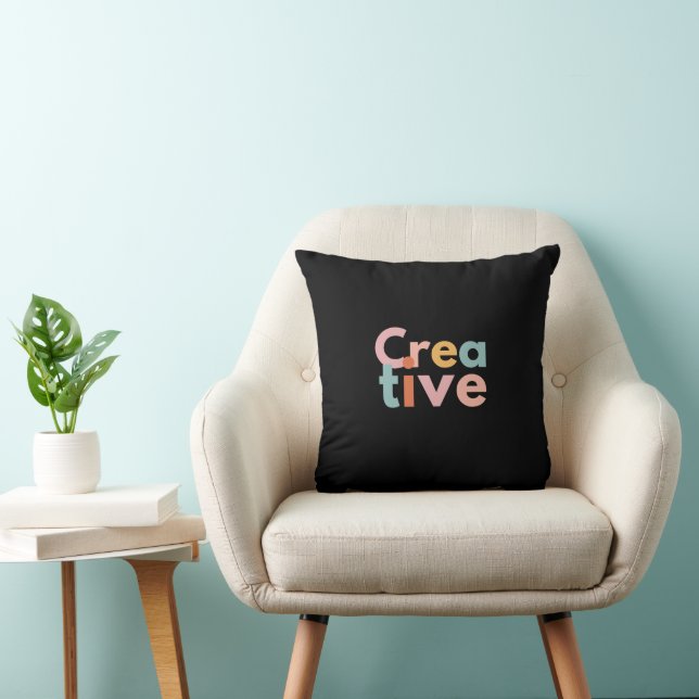 Creative Typography Cushion (Chair)