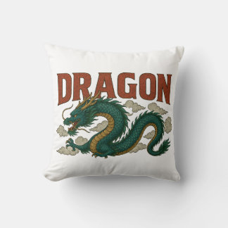 Creative unique dragon cushion