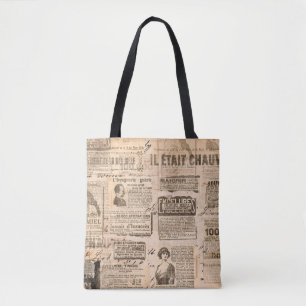 Creative vintage style background. Paper texture. Tote Bag