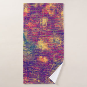 Creative vintage surface texture, close up grunge bath towel