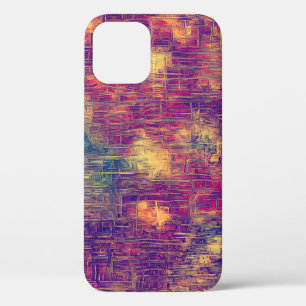 Creative vintage surface texture, close up grunge iPhone 12 case
