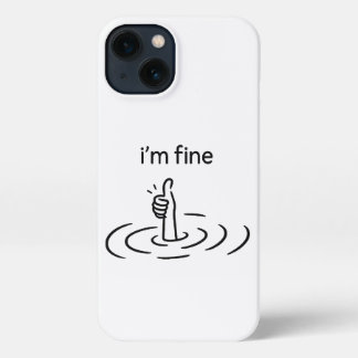 Creative, Whimsical, Minimalist iPhone 13 Case
