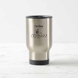 Creative, Whimsical, Minimalist Travel Mug