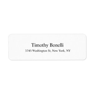 Creative White Stylish Elegant Modern Style