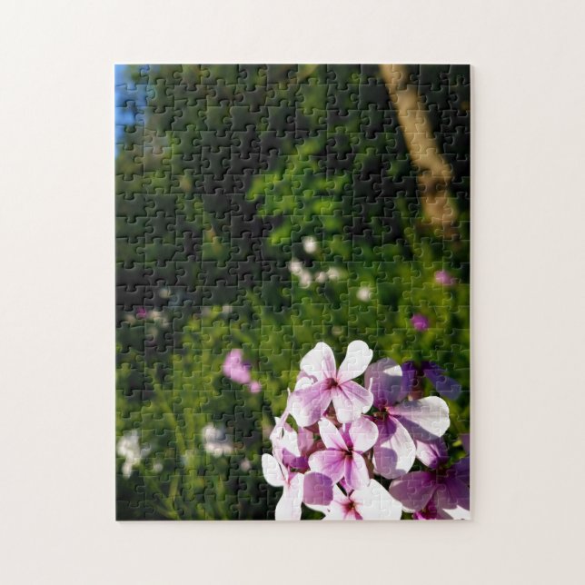 Creative woods flower green photo jigsaw puzzle (Vertical)