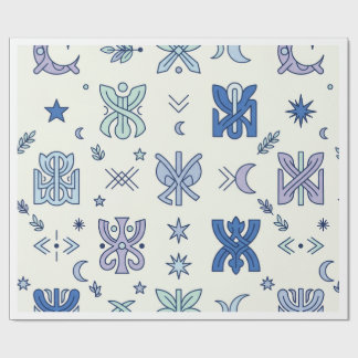 Creative wrapping papers paper
