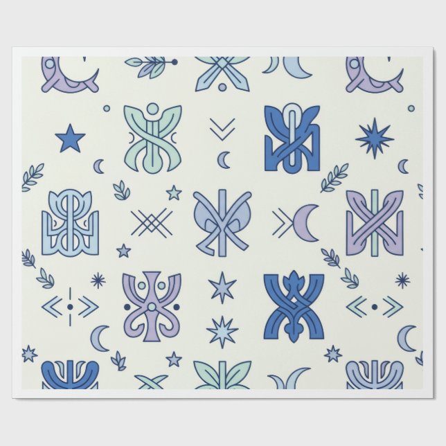 Creative wrapping papers paper (Flat)