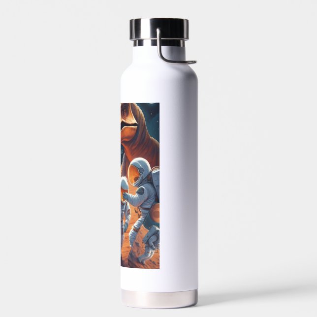 Creative wrapping papers water bottle (Left)