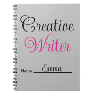 Creative Writer Pastel Pink  Notebook