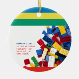 Creative Writer's Block Solution Ceramic Tree Decoration