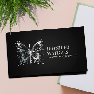 Creative Writing - Fountain Ink Pen Butterfly Business Card