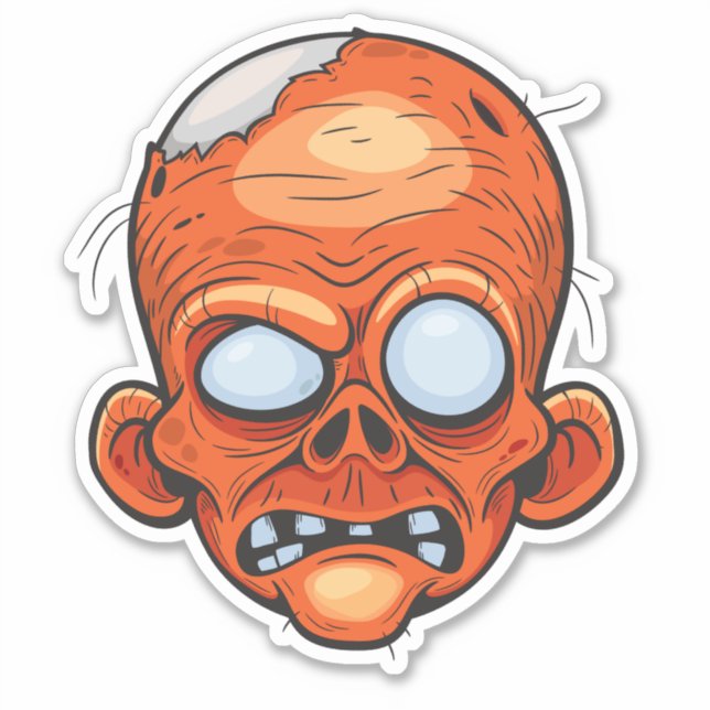 Creative Zombie Illustration Art (Front)