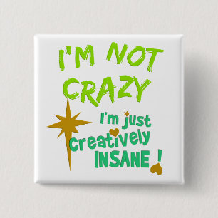 Creatively Insane button