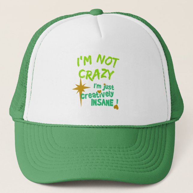 Creatively Insane hat (Front)