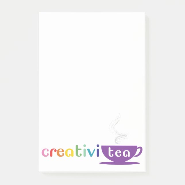 CreativiTEA Post-It Notes (Front)