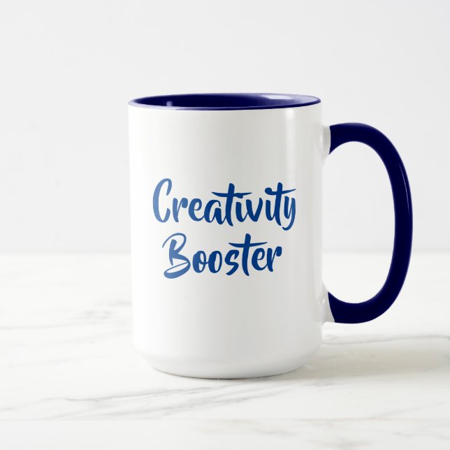 Creativity Booster Funny Coffee Mug (Right)