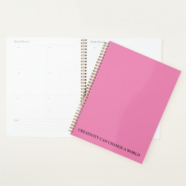 Creativity can change a world planner (Display)