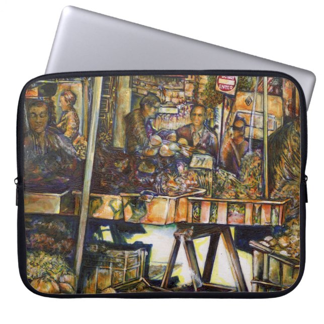 Creativity Glimmer All the Brighter Laptop Sleeve (Front)
