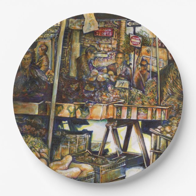 Creativity Glimmer All the Brighter Paper Plate (Front)
