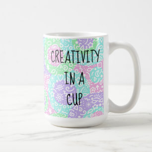 Creativity in a Cup Doodles Coffee Mug