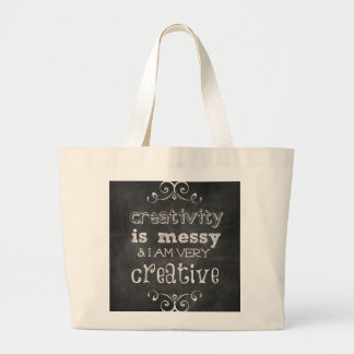 Creativity is Messy Tote Bag