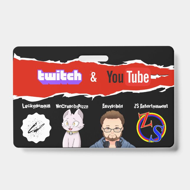 creator badge(ZS Entertainment) final ID Badge (Front)