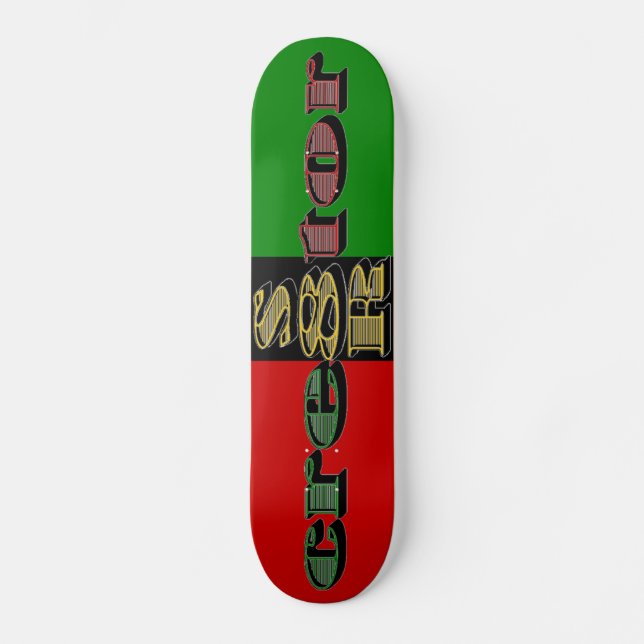Creator S8R Skateboard (Front)